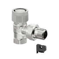 Oventrop Thermostatventil ''AQ'' DN15, Eck, mit ''Q-Tech'' 1183064