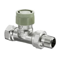 Oventrop Thermostatventil ''ADV 9'' DN20, PN10, Durchgang, Rp 3/4 IG x R 3/4 AG 1188466