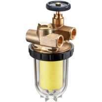 Oventrop Heizölfilter-Zweistrang ''Oilpur Z A'' DN10, 3/8''IG, Siku 50-75my 2120261