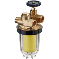Oventrop Heizölfilter-Zweistrang ''Oilpur Z A'' DN10, 3/8''IG, 3/8''AG, Siku 2120561
