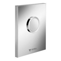Schell Urinal-Betätigungsplatte EDITION für COMPACT II, edelstahl 028012899
