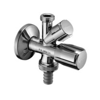 Schell Kombi-Eckventil COMFORT RV, langer Schaft, Schlauchverschraubung, chrom 035690699