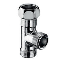 Schell T-Stück für Nebenanschluss-und Spültischventile, 3/8'', chrom 270280699