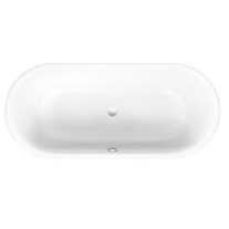 Bette BetteLux Oval-Badewanne L: 1800 B: 800 H: 450mm 3466-000PLUS