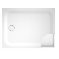 Bette BetteUltra Rechteck-Duschwanne L: 1000 B: 800 H: 25mm 5490-000T