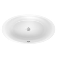 Bette BetteEve Oval Einbau-Badewanne L: 1800 B: 1000 H: 450mm 6043-000