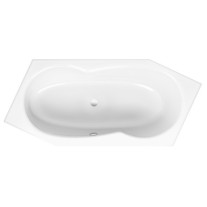 Bette BetteMetric Sechseck-Badewanne L: 2060 B: 900 H:450mm 6841-000PLUS