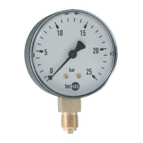 SYR Manometer für den HWS-Flansch 2000 Plus, Manometeranschluss G1/4, Einstellbereich: 0-25 bar 2000.00.907
