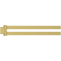 Ideal Standard doppelter Handtuchhalter Conca Cube 447mm gold gebürstet T5395A2