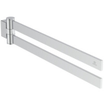 Ideal Standard doppelter Handtuchhalter Conca Cube 447mm chrom T5395AA
