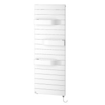 Kermi Tabeo-E Designheizkörper H: 119,7 B: 50cm weiß TBE101200502DXK