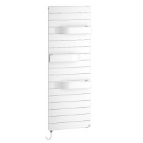 Kermi Tabeo-E Designheizkörper H: 119,7 B: 50cm weiß TBE101200502IXK