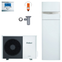 Vaillant Wärmepumpen-Paket 4.123/2 aroTHERM Split VWL 75/5 AS S2 mit uniTOWER und Zubehör 0010029886