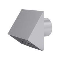 Vaillant Fassadendurchführung VAZ-G150, weißaluminium für EPP-Rohr D 180/150mm 0010031857