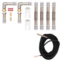 Vaillant Anschluss-Set 3 x VFK/VD für 3 Flachkollektoren Indachmontage 0010033819