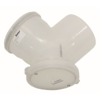 Vaillant Bogen 87 Grad DN 160 PP mit Reinigungsöffnung 0020095554