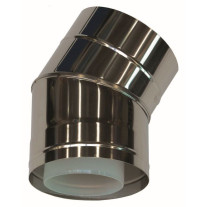 Vaillant Bogen 30 Grad d:110/160mm für Fassadenverlegung konzentrisch PP/Edelstahl 0020106406