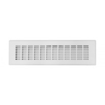 Vaillant Zuluftgitter für Boden-/Wandauslass Langloch weiß, 335 x 95mm, Weiß, nur als Zuluftauslass verwendbar 0020197695