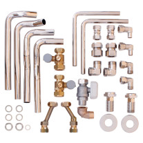 Vaillant VC/VCW/VCI-Installations-Set Auf-/Unterputz, Rohre kürzbar 0020201903