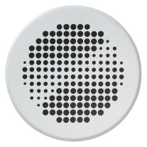 Vaillant Design Abdeckblende rund weiß Durchmesser 125mm, Wave weiß 0020212293