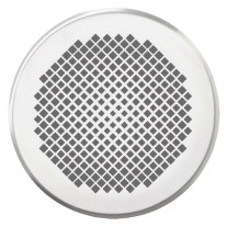 Vaillant Design Abdeckblende rund Durchmesser 125mm, Square Edelstahl 0020212298