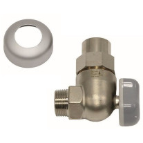 Vaillant Gaskugelhahn Eck R/Rp 3/4 mit Brandschutzeinrichtung 300845
