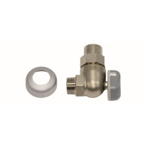 Vaillant Gaskugelhahn Eck R/Rp 1 mit Brandschutzeinrichtung 300846