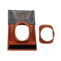 Vaillant Universalpfanne für Schrägdach rot (25-50 Grad Neigung) 300850