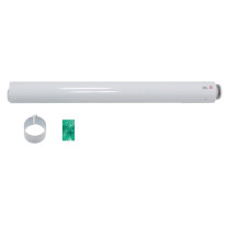 Vaillant Verlängerungsrohr Brennwert 60/100, 2,0m Luft-/Abgasführung, PP 303905