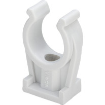 Viega Rohr-Clip 94826C1 einfach in 12mm Kunststoff weiß 100360