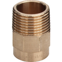 Viega Übergangsnippel Rotguss 94243G in 18mm R1/2 100650