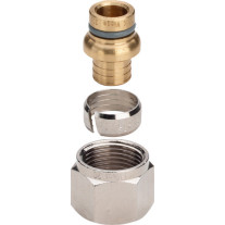 Viega Klemmringverschraubung für Fremdrohr 1022 in 17x2mm 102760