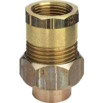 Viega Rohrverschraubung Rotguss 94340G konischdichtend in 15mm x Rp3/4 110390