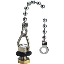 Viega Baugruppe Kugelkette 9928.190 in M6 x 35x250mm Messing verchromt 113872