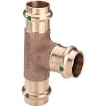 Viega Sanpress T-Stück mit SC-Contur 2218 in 42mm 121259