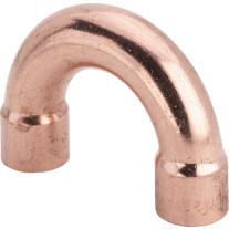Viega Bogen 180 Grad 95060 mit zwei Muffen in 22mm Kupfer 121518