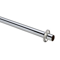 Viega Abgangsrohr 3227.4 in 37x500mm Messing verchromt 135140