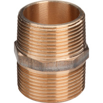 Viega Doppelnippel Rotguss 3280 in R1 1/2 269111