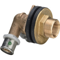 Viega Sanfix P Doppelwanddurchführung mit SC-Contur 2132.41 in 16mmxRp1/2x35mm 310769