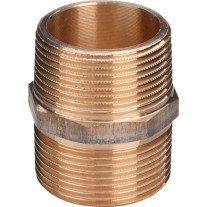 Viega Doppelnippel Rotguss 3280 in R1/4 Rotguss 320416