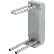 Viega Heizkörperanschlussblock 1097.6 in 15x185mm Edelstahl 364045