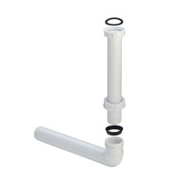 Viega Ablaufbogen 90 Grad 5632.2 in G1 1/4 x 32mm Kunststoff weiß 368906
