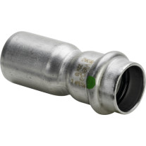 Viega Sanpress Inox Reduzierstück mit SC-Contur 2315.1 in 35x28mm Edelstahl 436308