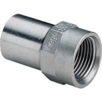 Viega Einsteckstück Sanpress Inox 2312.1 in 18mm x Rp3/4 Edelstahl 436810