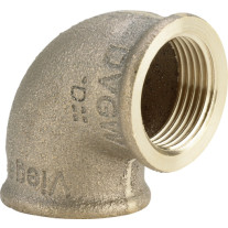 Viega Bogen 90 Grad Rotguss 3090 in Rp1/8 x Rp1/8 441074