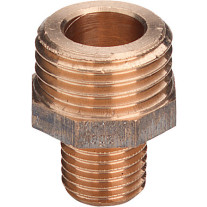 Viega Übergangsnippel Rotguss 3247 in G1 x R1/2 458829