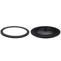 Viega Klappe 4986.340 in DN150 Kunststoff schwarz 483722