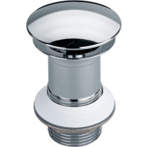 Viega Schaftventil 5430 in G1 1/4x63x50 Messing verchromt, nicht verschließbar 492571