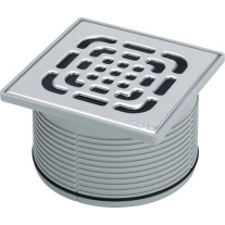 Viega Aufsatz 4922.5 in 150x150mm Kunststoff grau 555498