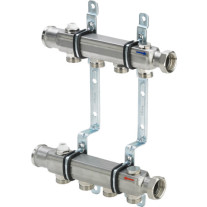 Viega Verteiler 1078 in 9-fach aus Edelstahl 587598
